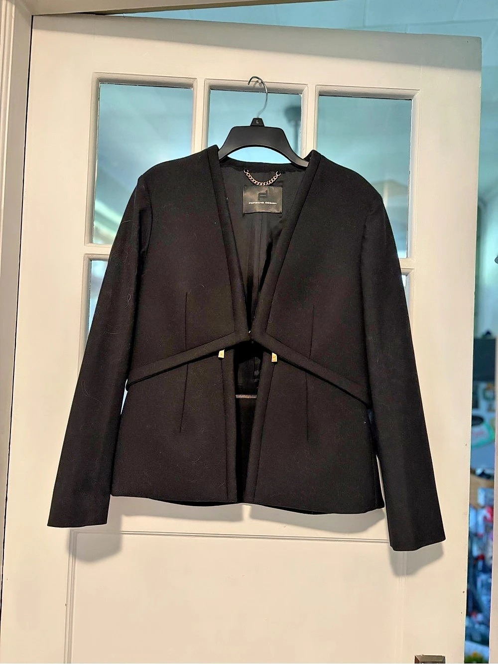 Porsche Black Blazer Like New